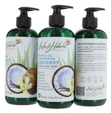 Coconut infused bottle wash